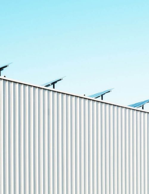 Solar Heaters On Roof Top