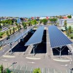 Ombrière photovoltaïque parking - KBB Solaire